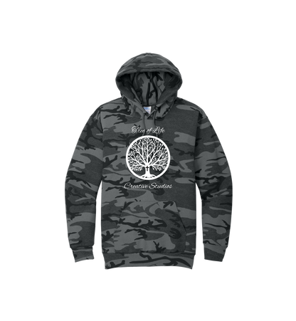 Tree of Life Adult Port & Company® Core Fleece Camo Pullover Hooded Sweatshirt