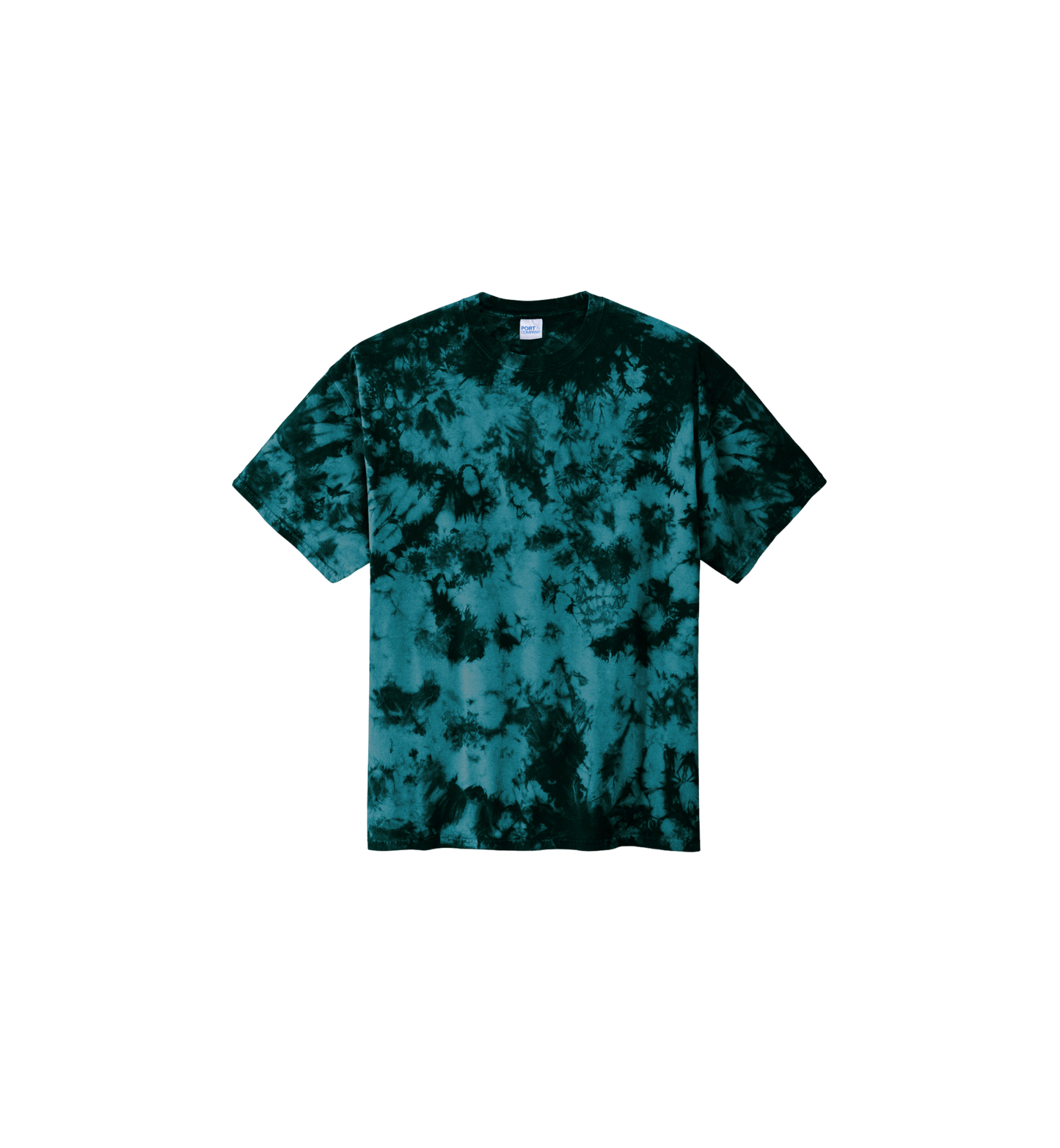 Custom Print Port & Co. Adult Port & Company Crystal Tie-Dye Tee