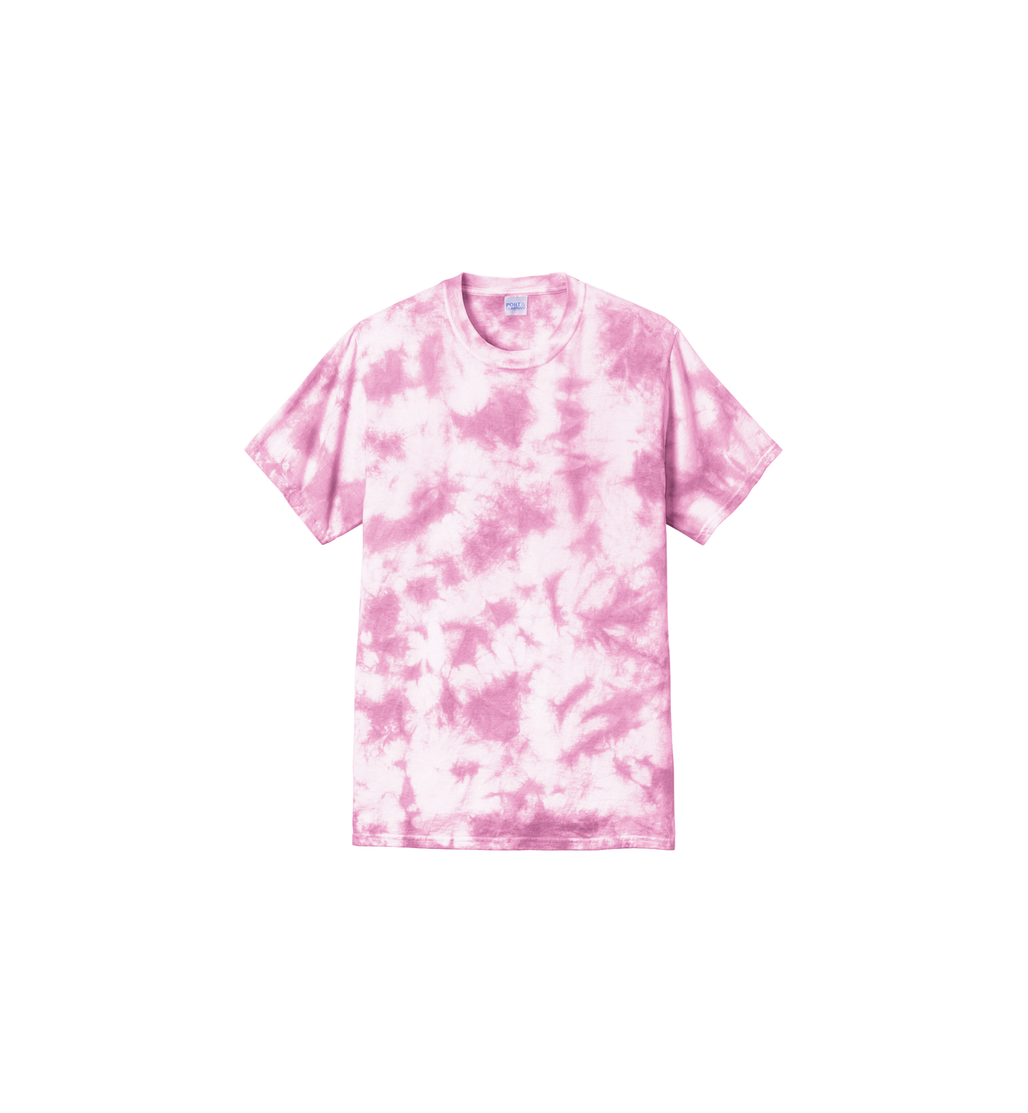 Custom Print Port & Co. Adult Port & Company Crystal Tie-Dye Tee