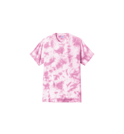 Custom Print Port & Co. Adult Port & Company Crystal Tie-Dye Tee