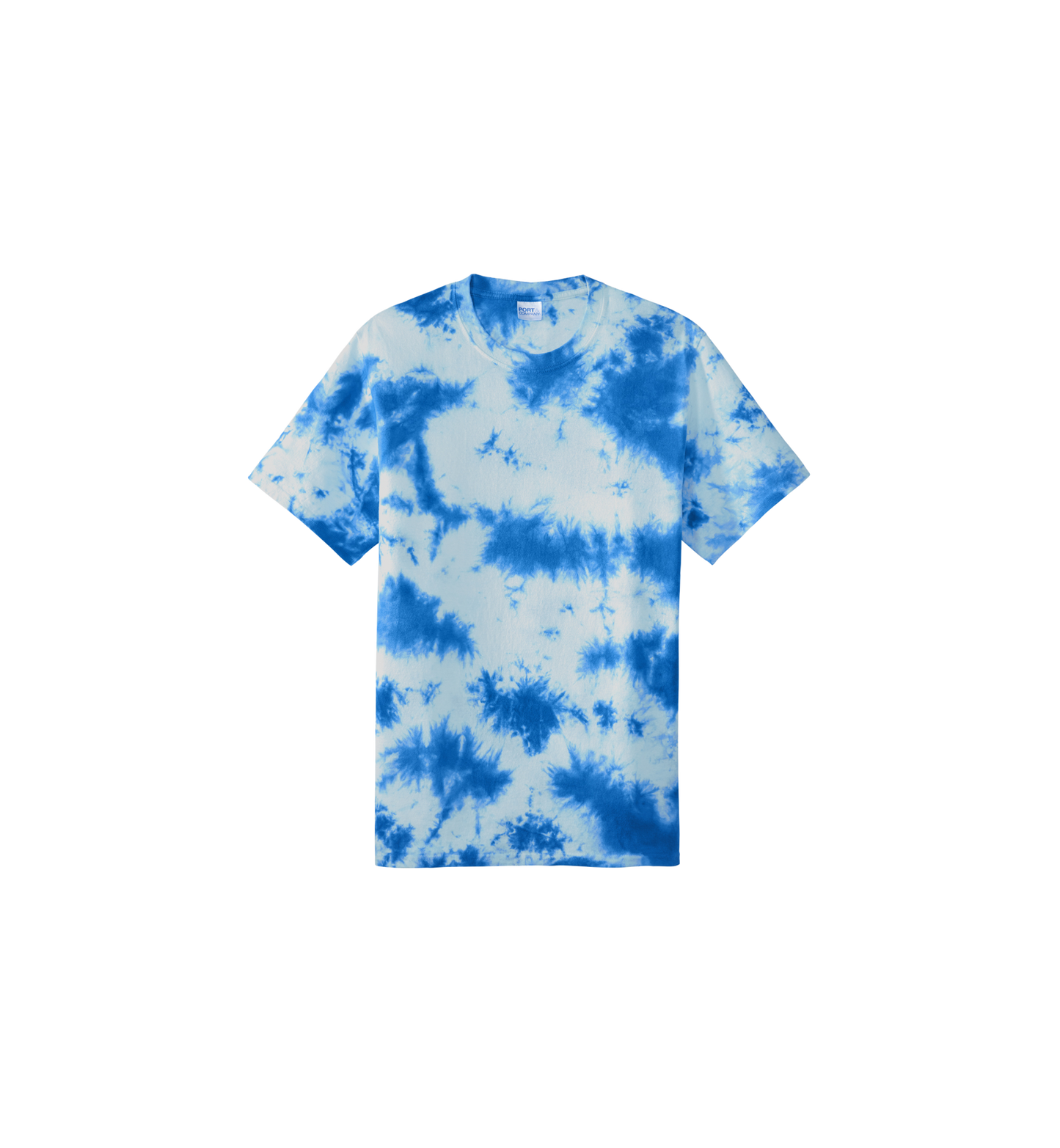 Custom Print Port & Co. Adult Port & Company Crystal Tie-Dye Tee