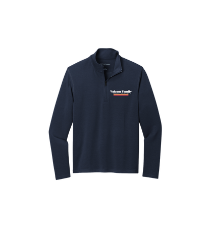 Custom Print Adult Microterry 1/4-Zip Pullover