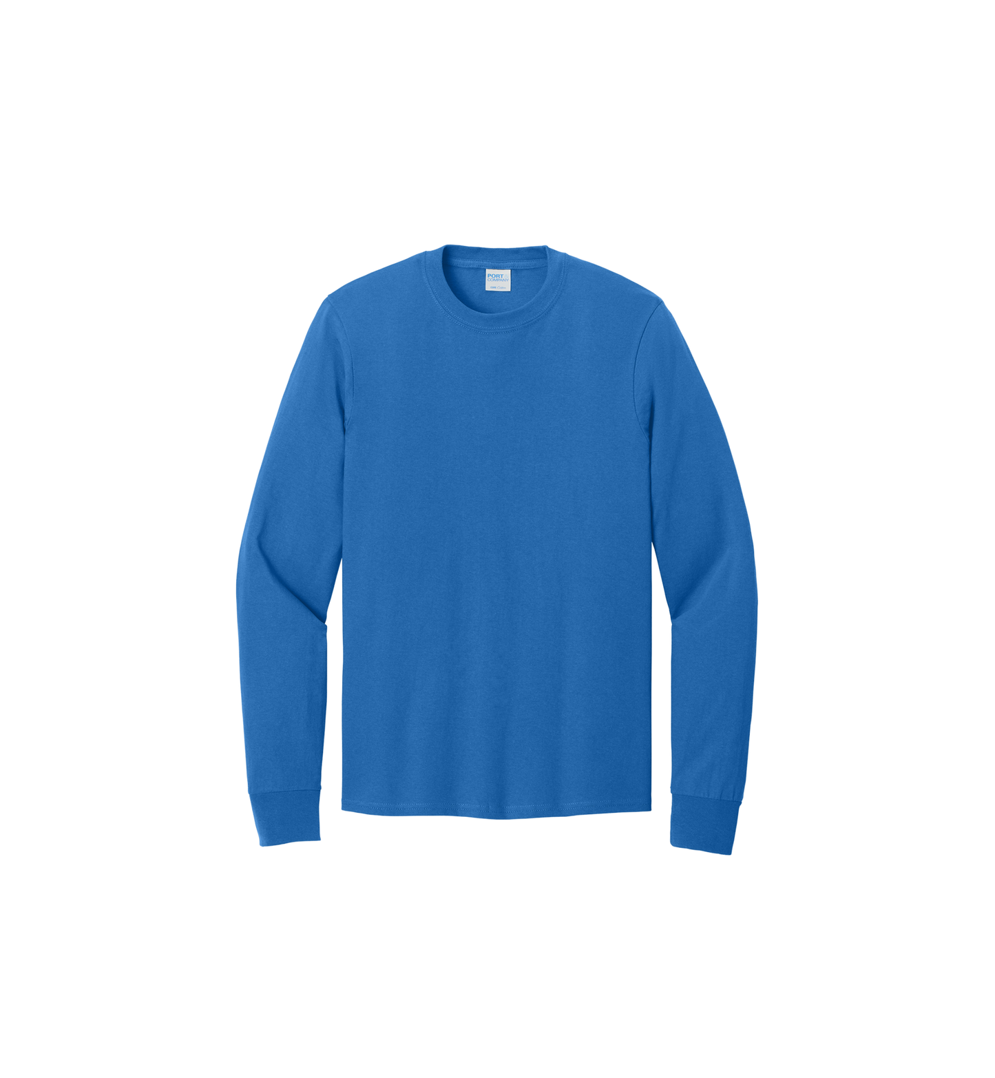 Custom Print Port & Co. Adult Long Sleeve Core Cotton