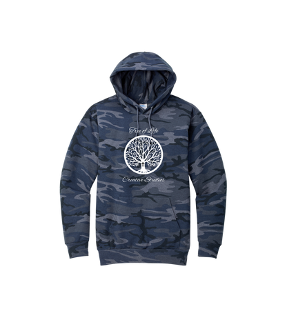 Tree of Life Adult Port & Company® Core Fleece Camo Pullover Hooded Sweatshirt