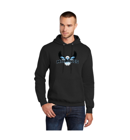 Midlakes Fleece Pullover Hooded Sweatshirt