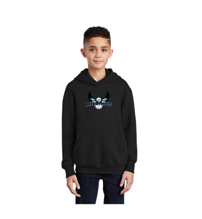 Midlakes Fleece Pullover Hooded Sweatshirt