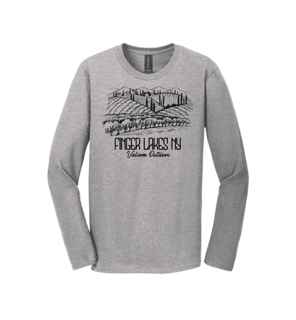 Valcom Outdoor Finger Lakes Grape Farm Long Sleeve Tee